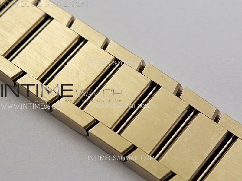 Tank Francaise Ladies 21.2mm RG 8848F 1:1 Best Edition Silver Dial on RG Bracelet Ronda Quartz V2